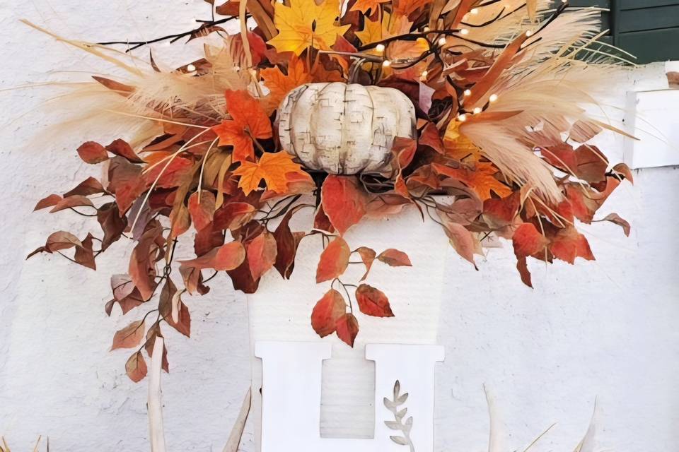 Fall outdoor deor delivered