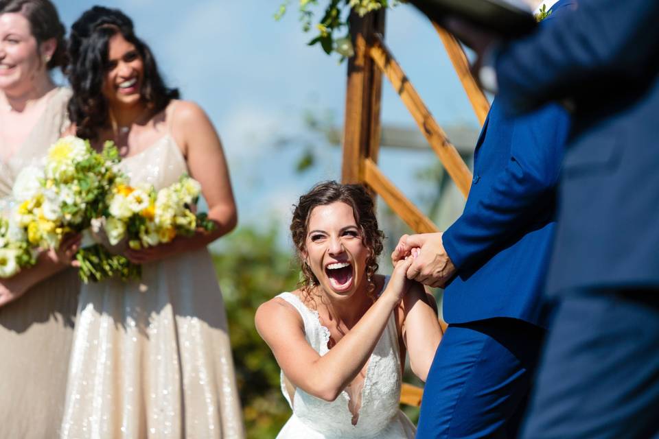 Ceremony bride