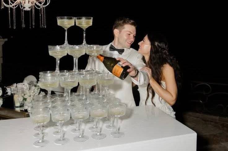 Champagne Tower