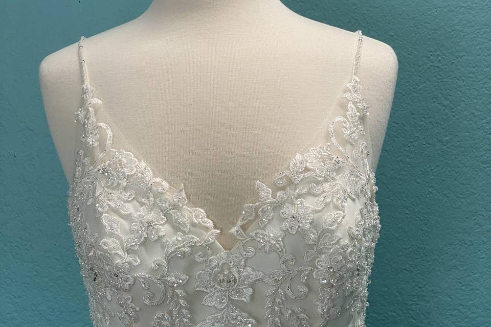 Lace gown