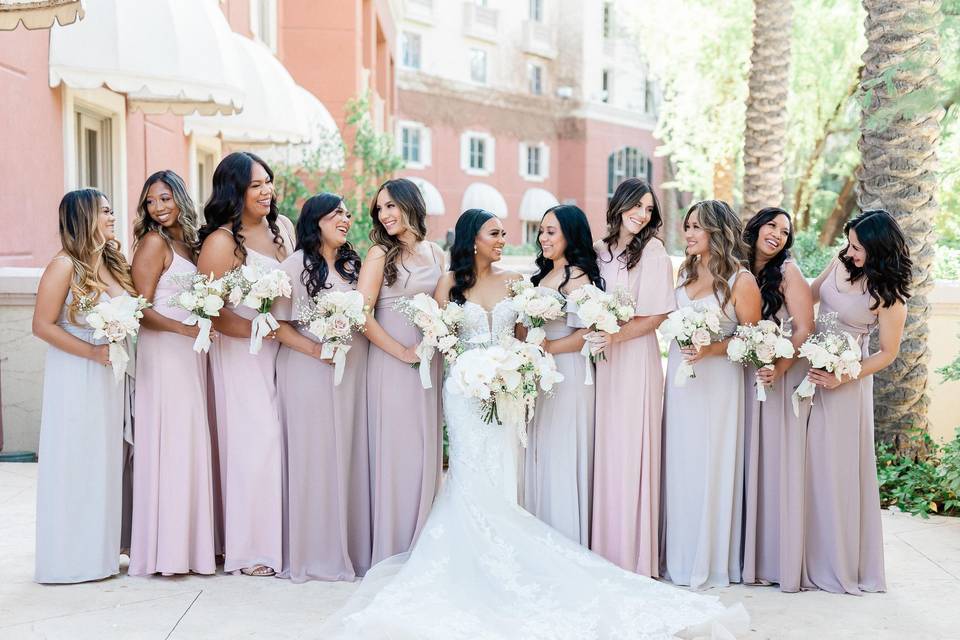 Amanda + Jose  JW Marriott Las Vegas Wedding - Kristen Marie