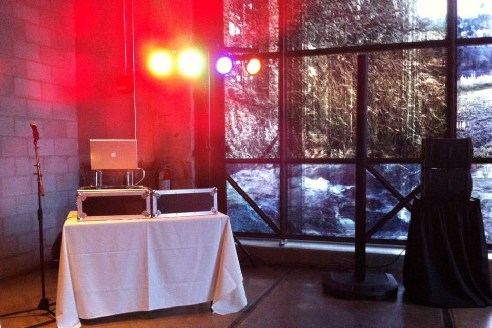 Dj set-up