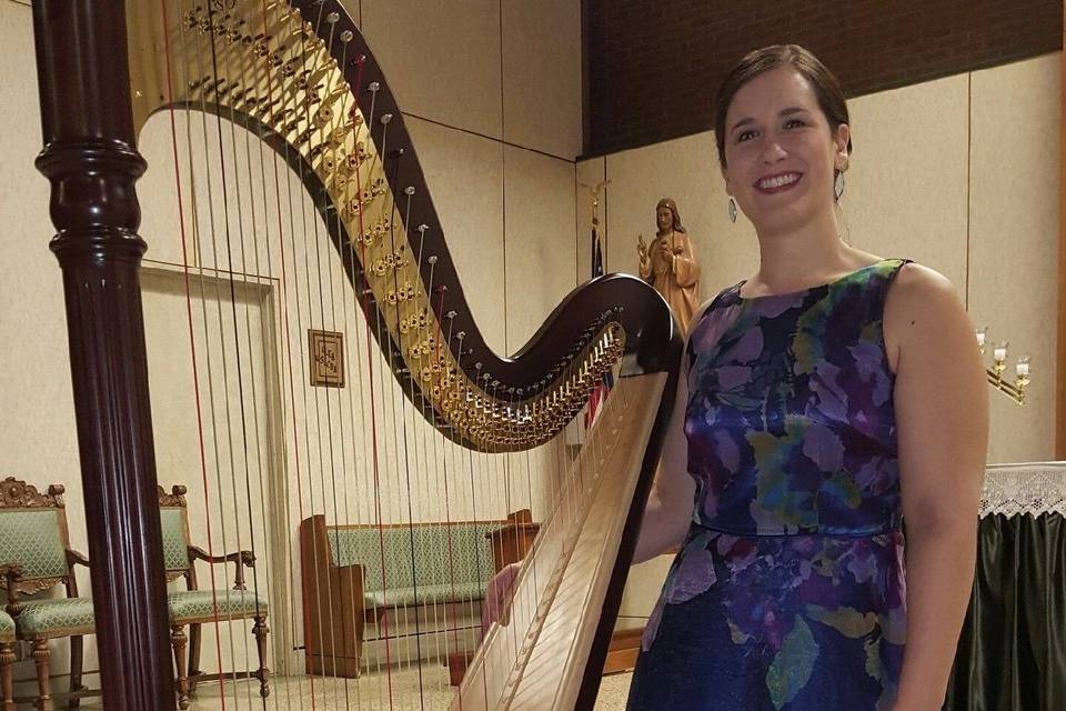 Lauren Lewandowski, Harpist