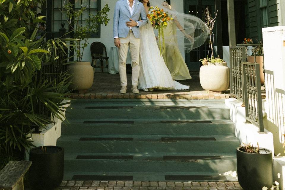 Right before the aisle