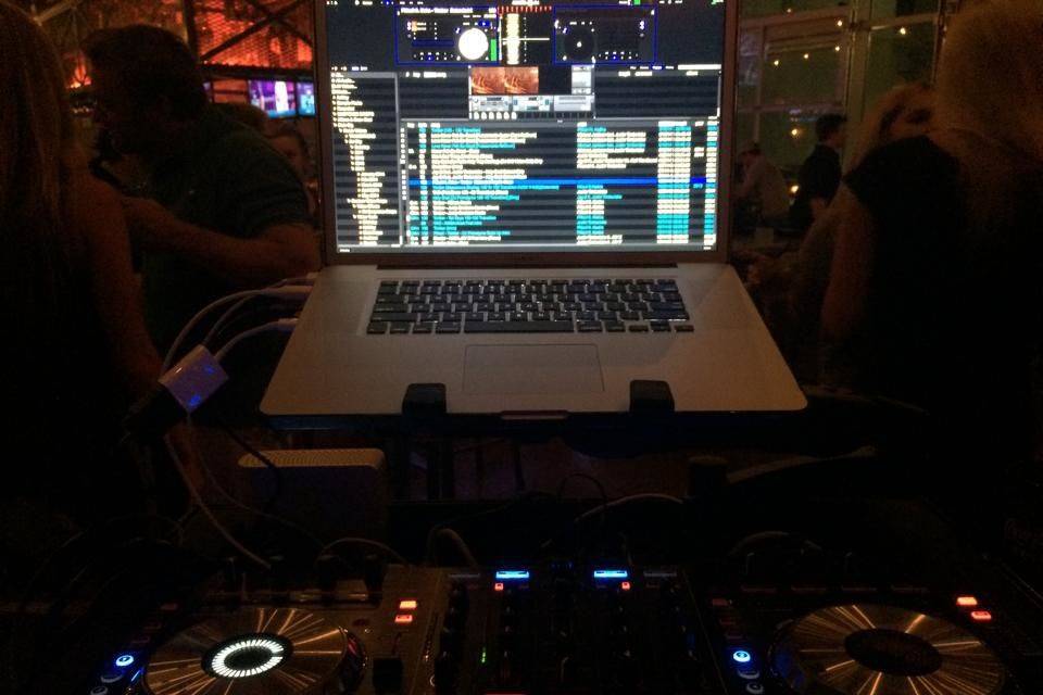 DJ station