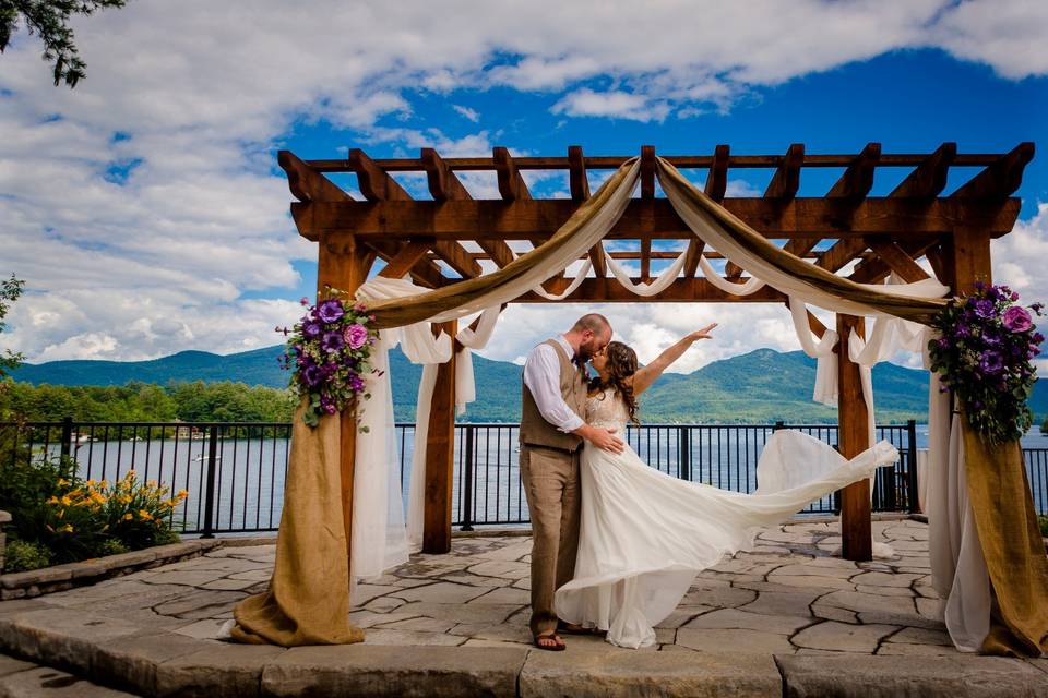 Blue Water Manor ceremony