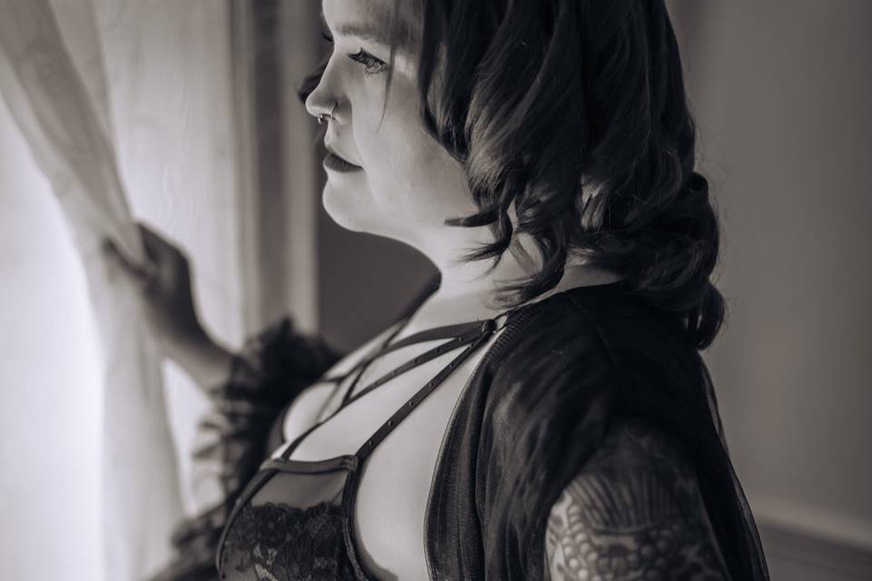 Black & White Boudoir