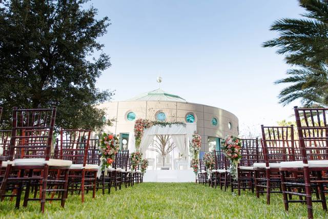 Outdoor Ceremony Set up