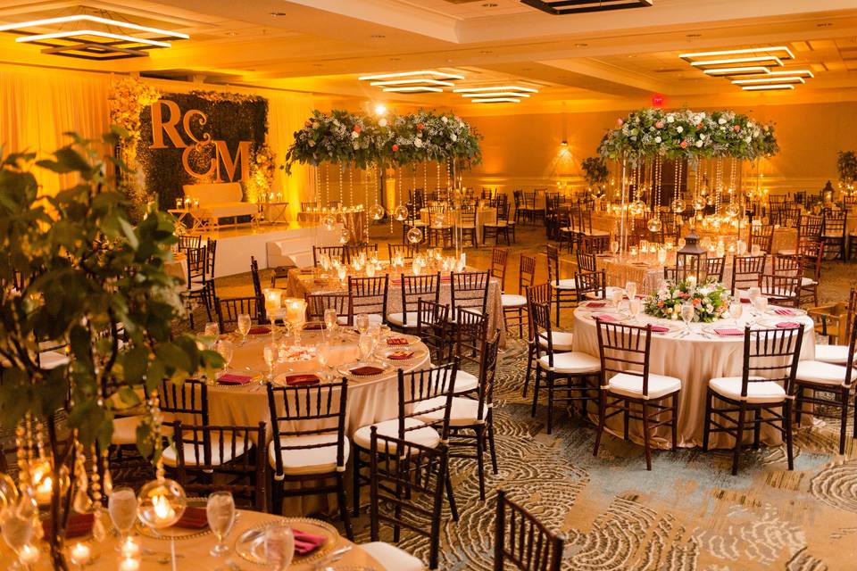 Wedding Reception Set up