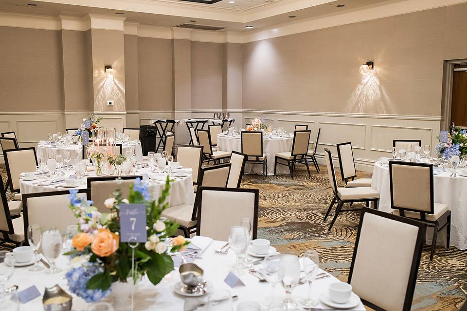 Wedding Reception Set up