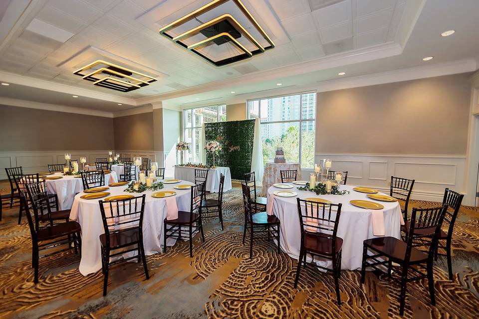 Wedding Reception Set up
