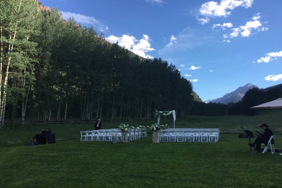 Remote Ceremony Sound - T-Lazy-7 Ranch, Aspen, CO