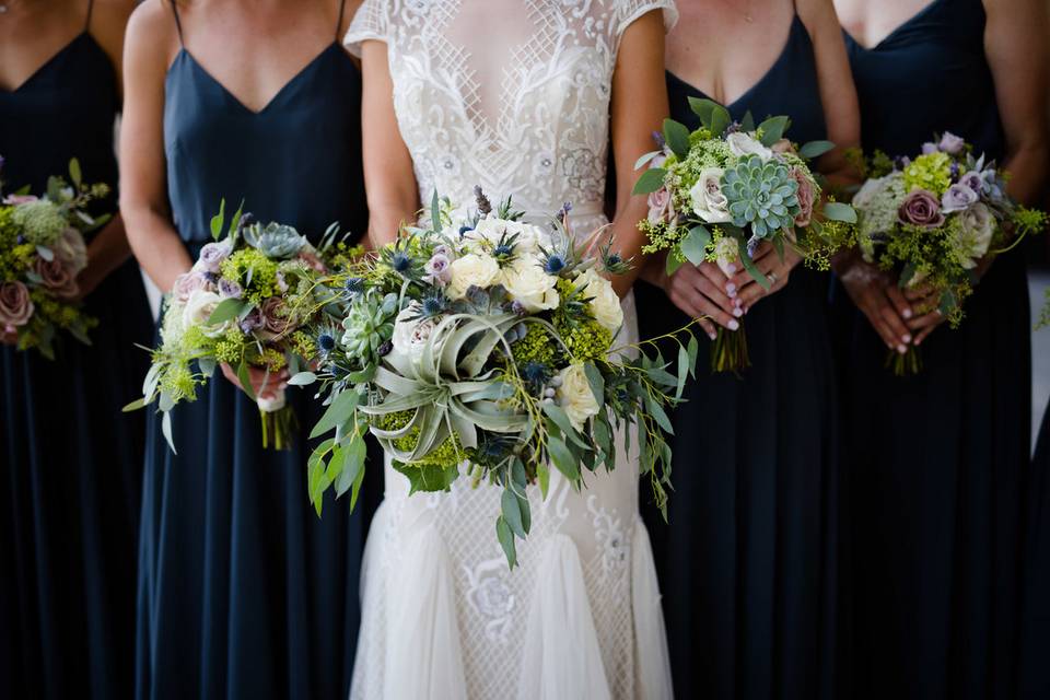 Navy blue dresses