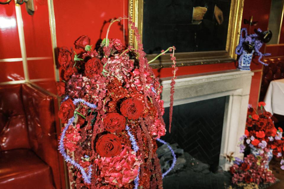 Handbag Floral Piece