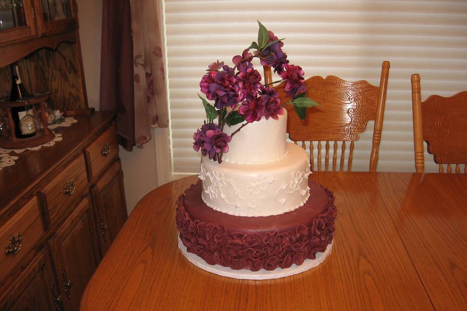 Fondant and buttercream