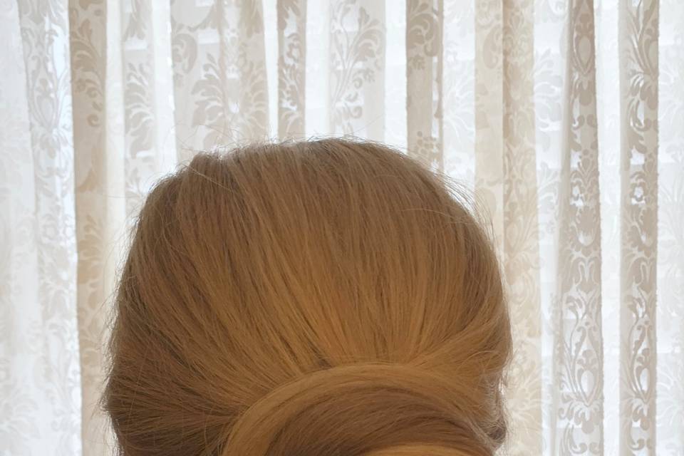 Chic chignon hairstyle