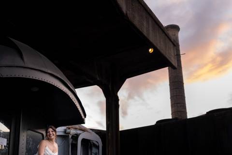 Couple Portraits GA RR Museum