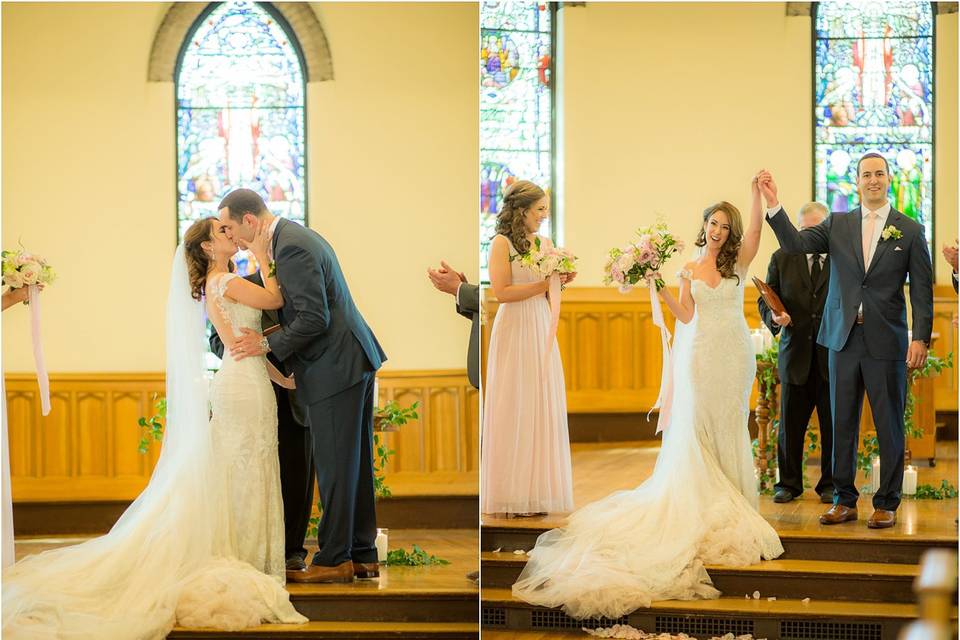 Wedding in Kumler Chapel