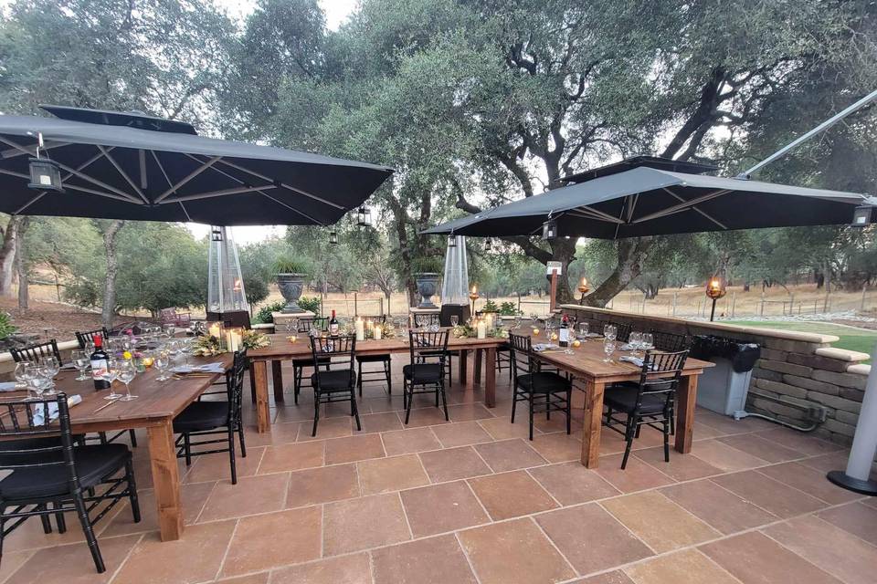 Farm Table Backyard Party