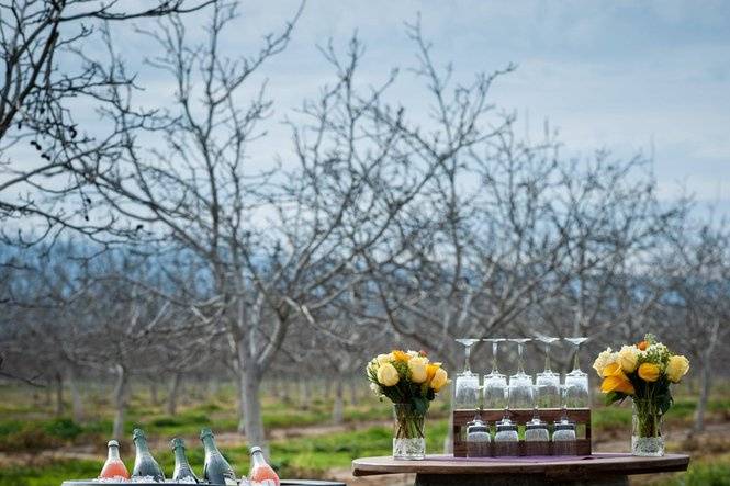 Barrel table display