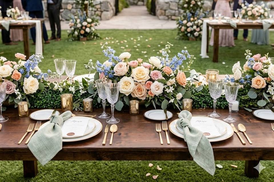 Farm Table Wedding