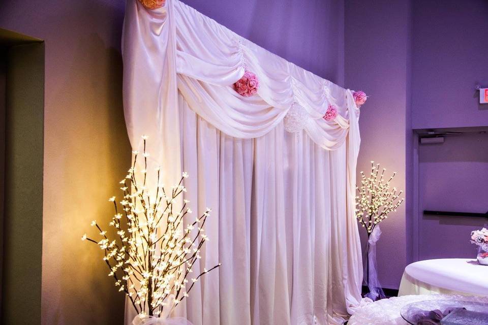Gardner wedding setup 2016
