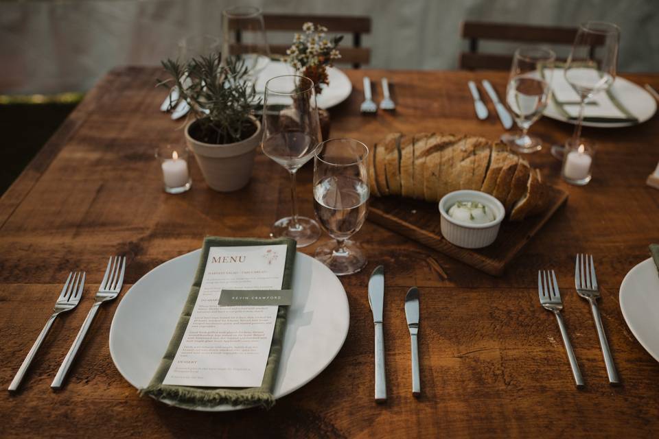 Farm to Table Wedding