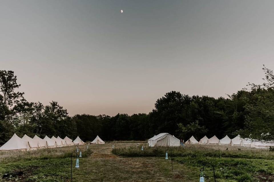 Glamping Wedding