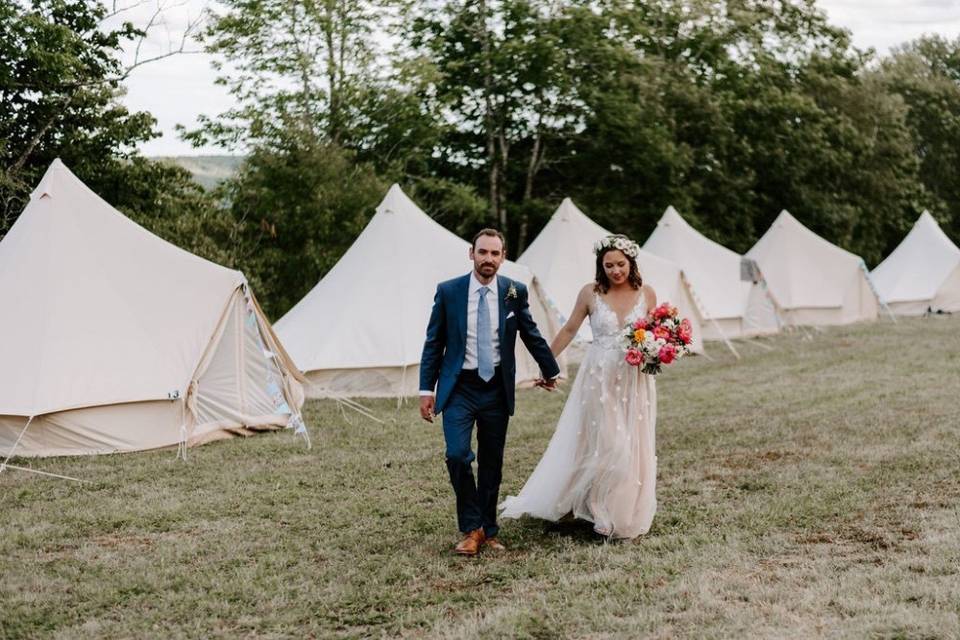 Glamping Wedding