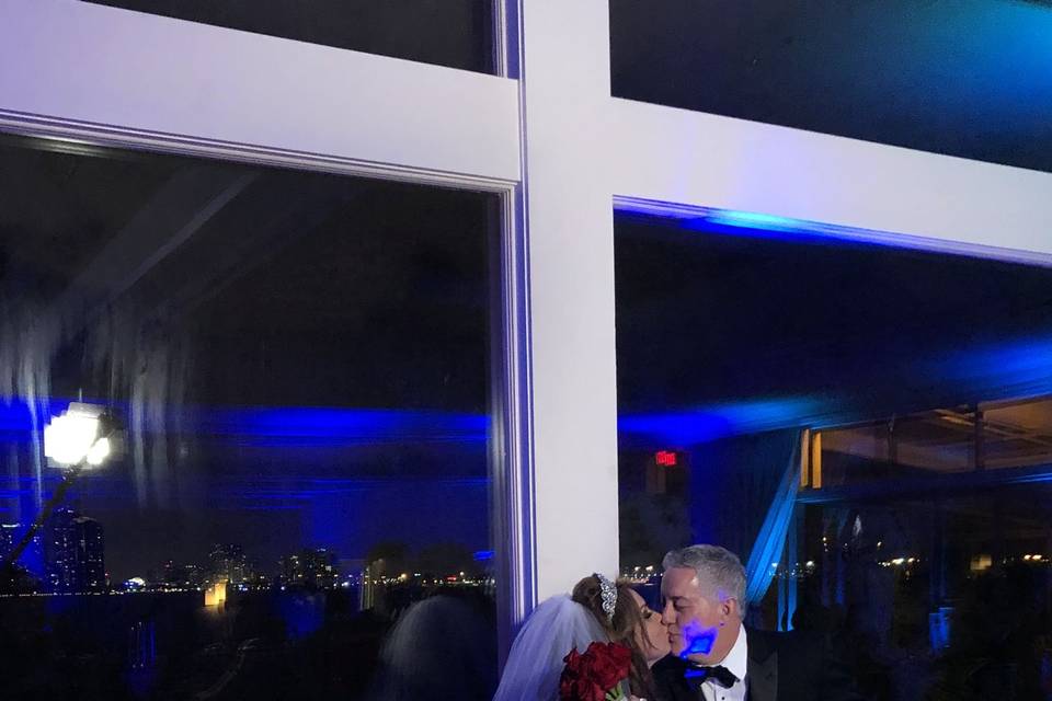 Couple kissing