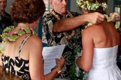 A wedding in Hawaii