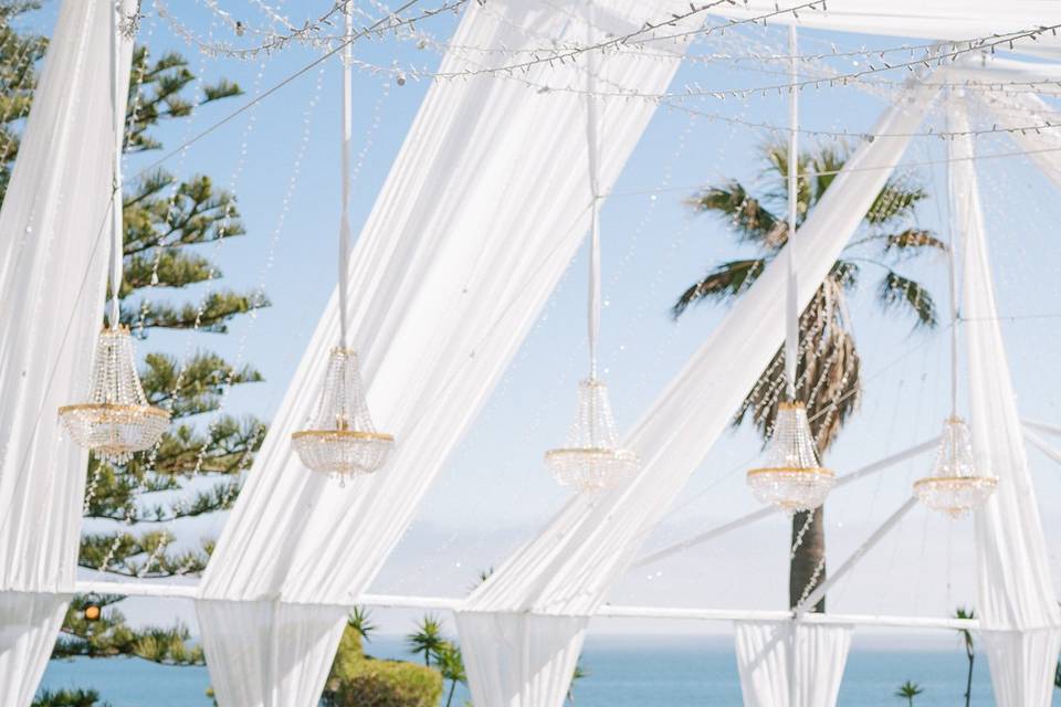 Tented wedding