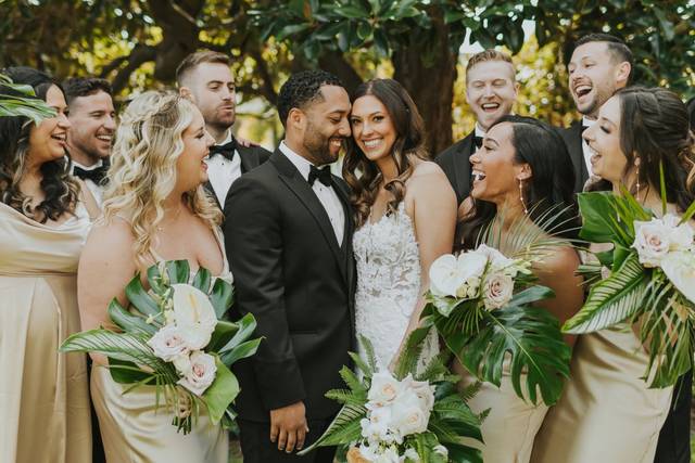 Makeup and hair bridal party