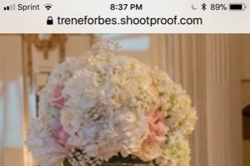 Tall centerpiece design