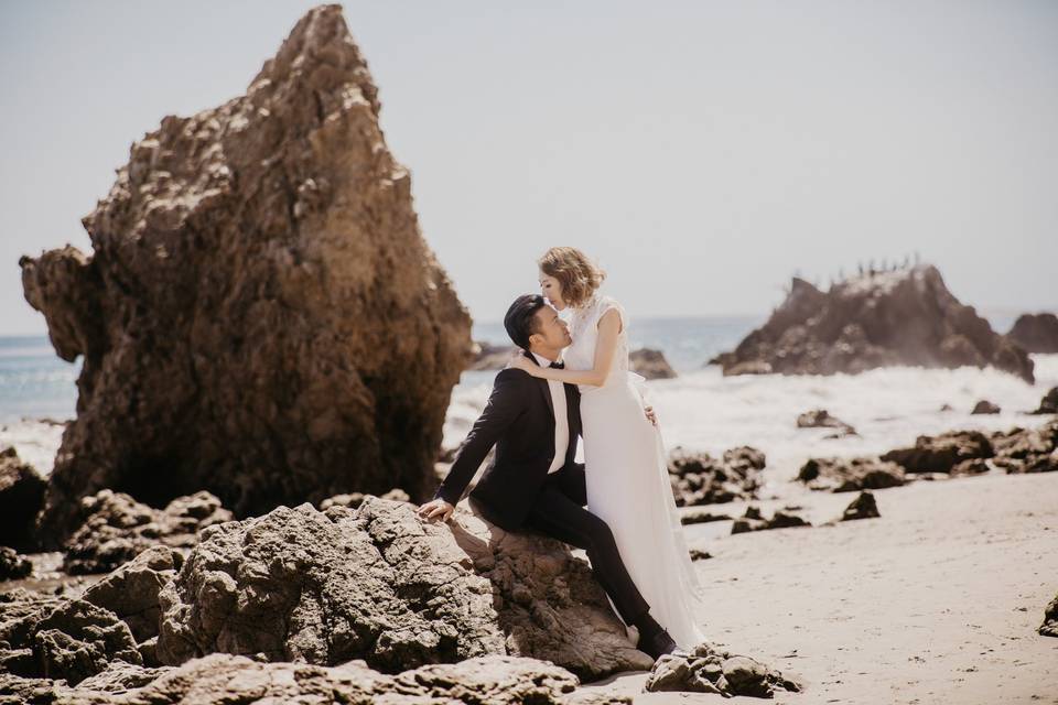 Engagement - Malibu Beach