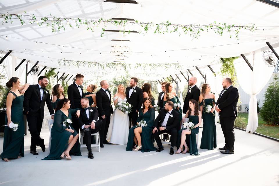 Nashville bridal party