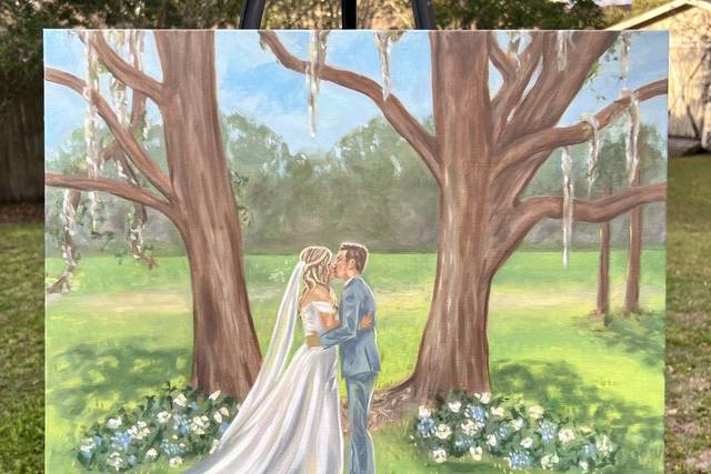 Wedding couple