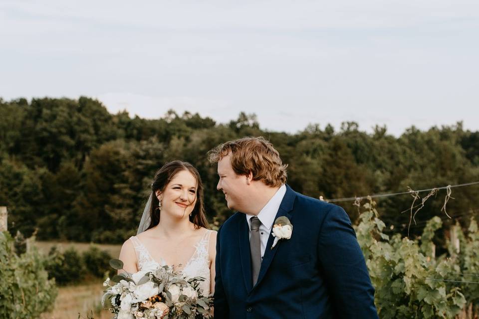 Bride and groom