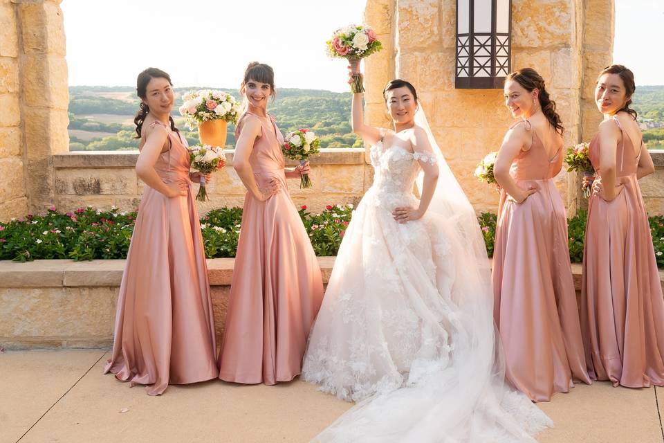 The bridesmaids