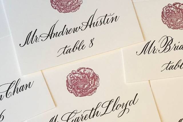 Escort cards