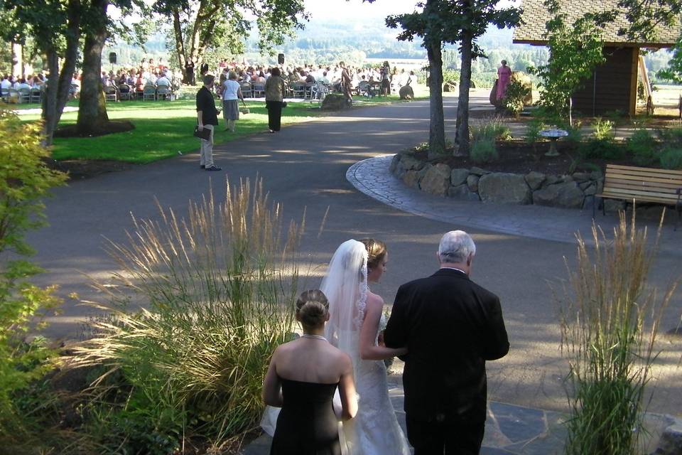 Wedding procession