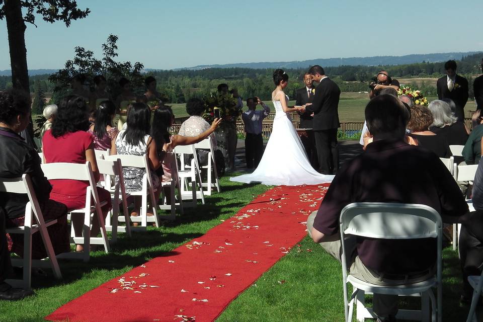 Wedding ceremony