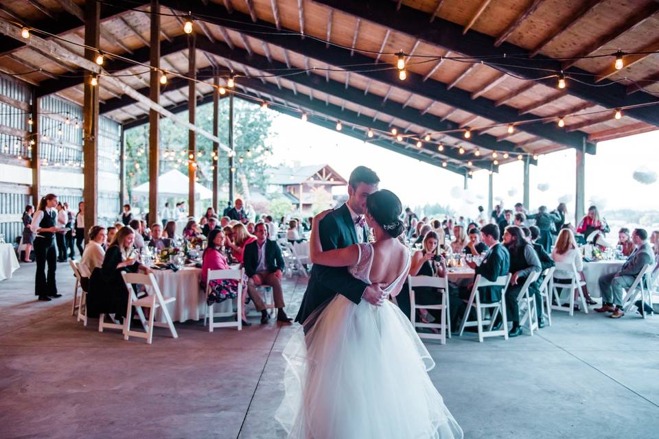 Couple dancing