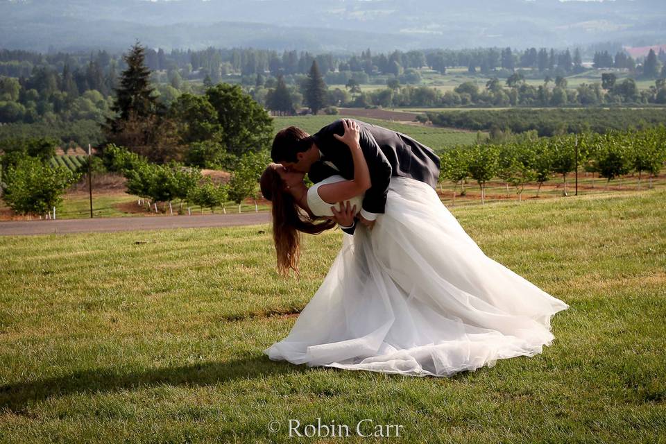 Couple kissing