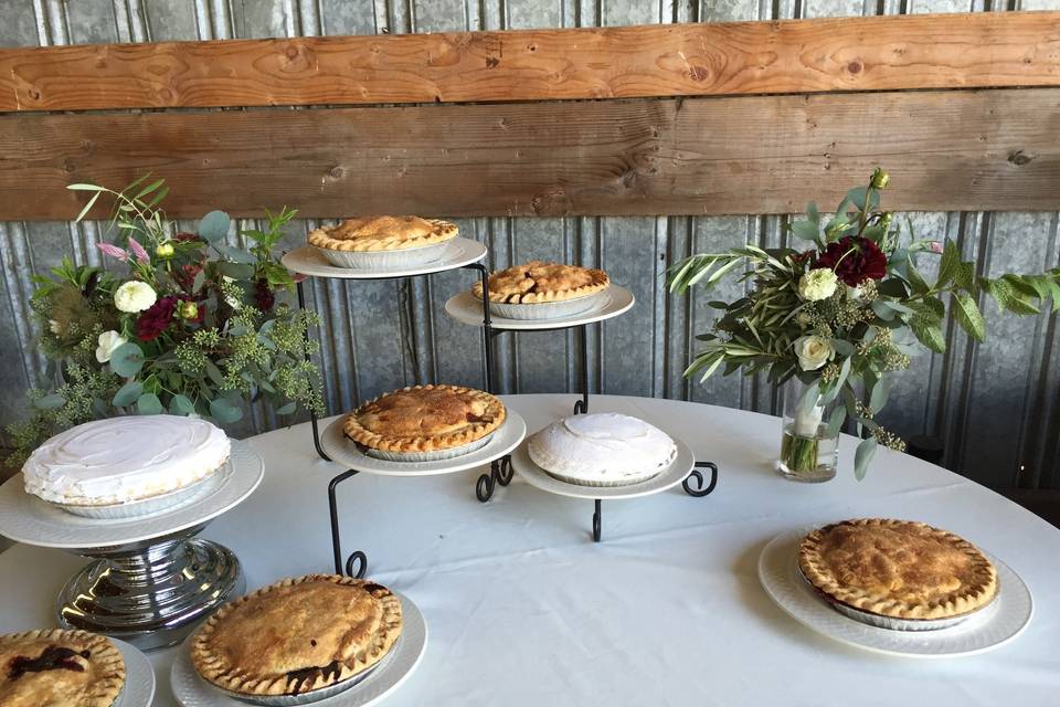 Pie  table