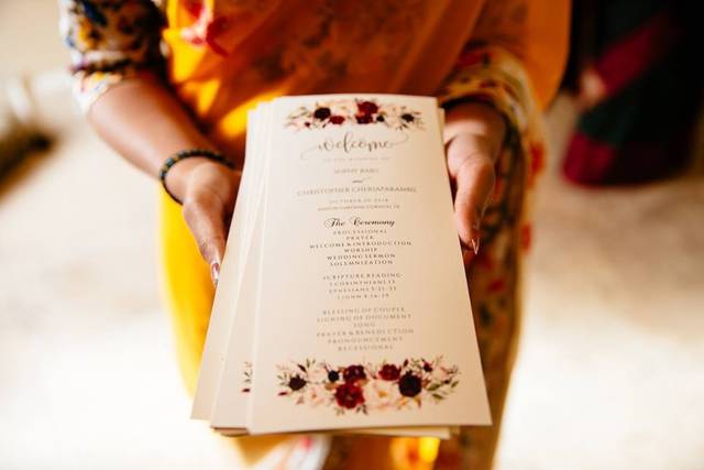Ceremony Program