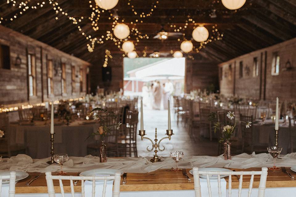 Head Table in Harvest