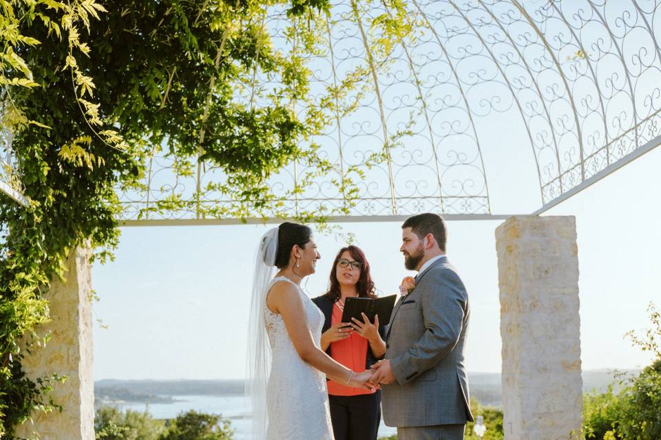 Outdoor wedding