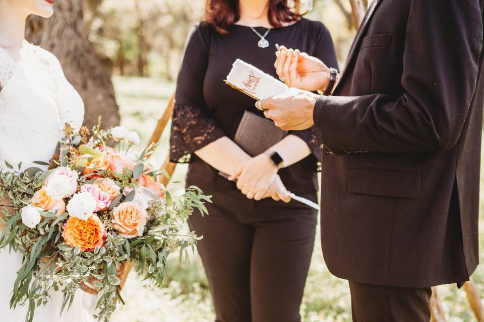 Rustic elopement