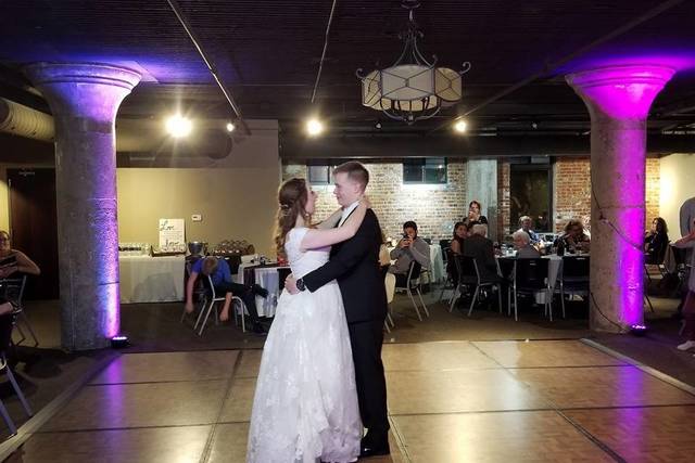 Couple dancing